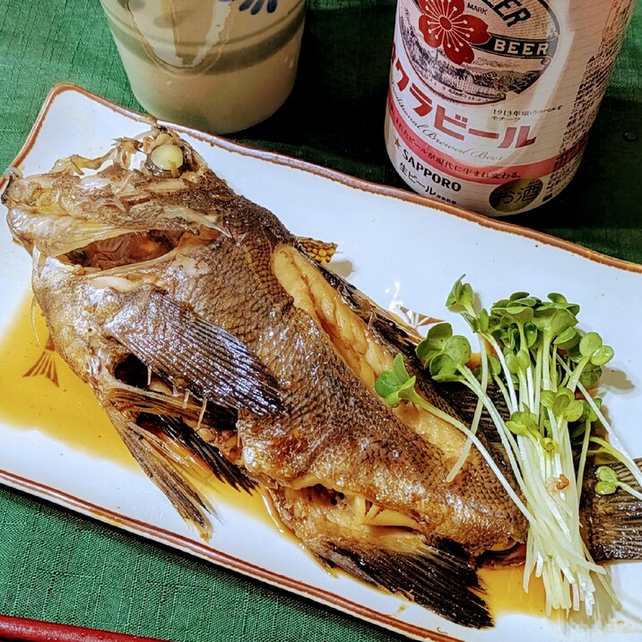 【主菜】春告魚メバルの煮付け